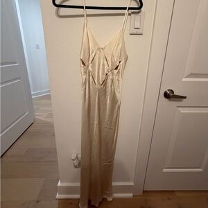 Shona Joy Coconut Midi Dress